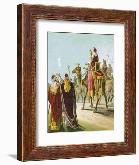 The Wise Men of the East-English-Framed Giclee Print