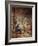 The Wise Men visit the baby Jesus - Bible-William Brassey Hole-Framed Giclee Print