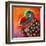 The Wise Parrot-Susse Volander-Framed Art Print