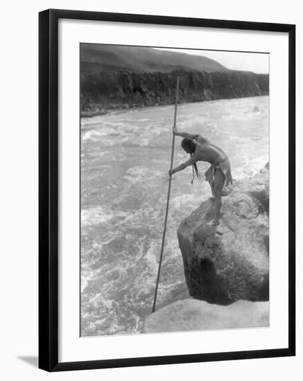 The Wishham Fisherman-Edward S^ Curtis-Framed Photo