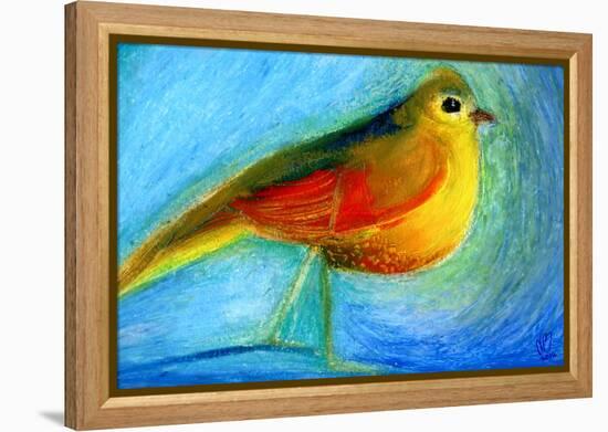 The Wishing Bird, 2012-Nancy Moniz-Framed Premier Image Canvas