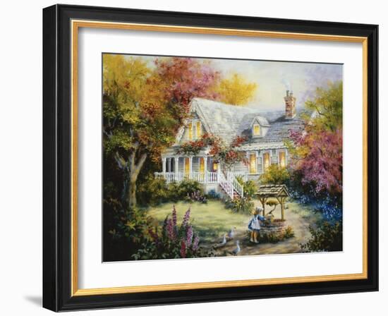 The Wishing Well-Nicky Boehme-Framed Giclee Print