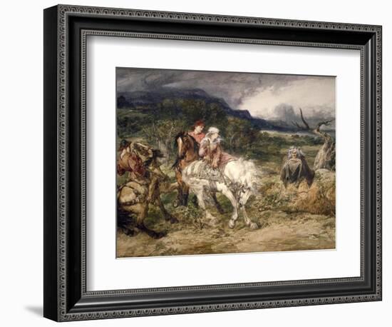 The Witch, 1889-John Gilbert-Framed Giclee Print