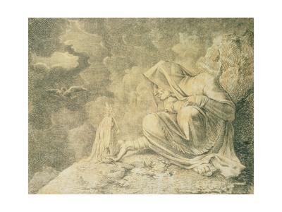 Henry Fuseli The Witch and the Mandrake Vintage Print