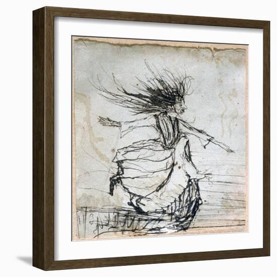 The Witch, C1830-1857-Alfred de Musset-Framed Giclee Print