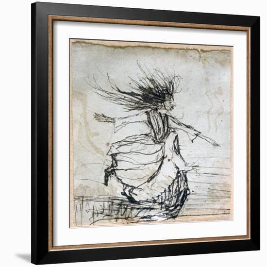 The Witch, C1830-1857-Alfred de Musset-Framed Giclee Print