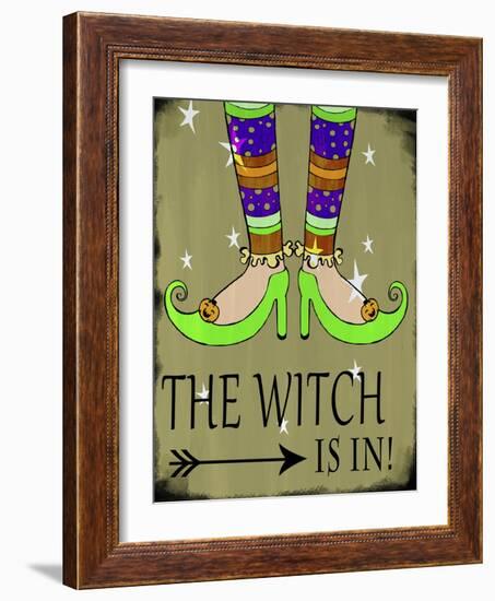 The Witch Is In-Valarie Wade-Framed Giclee Print