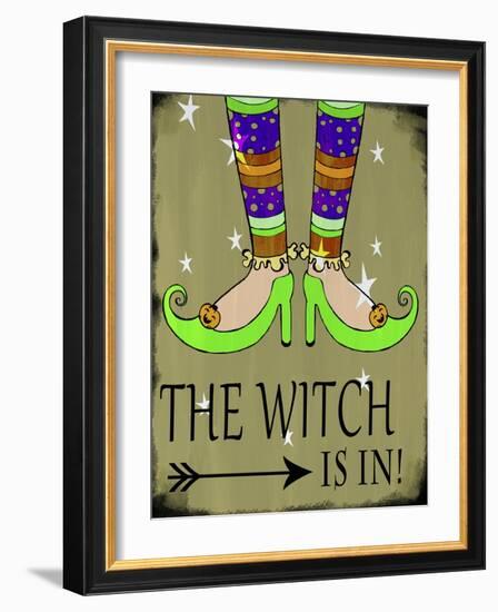 The Witch Is In-Valarie Wade-Framed Giclee Print
