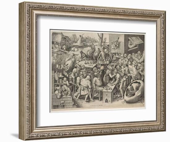 The Witch of Malleghem-Pieter Bruegel the Elder-Framed Giclee Print