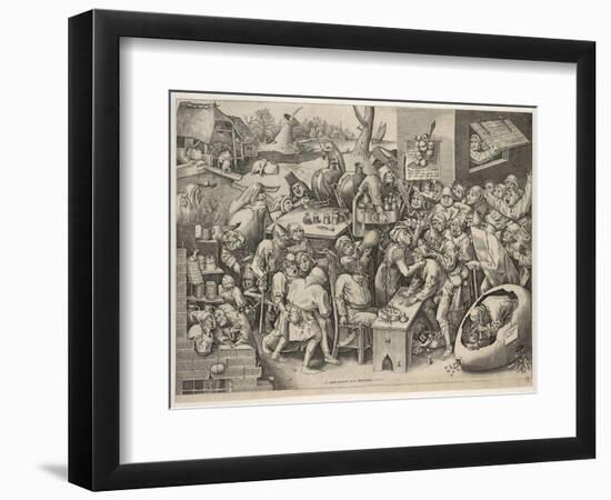 The Witch of Malleghem-Pieter Bruegel the Elder-Framed Giclee Print