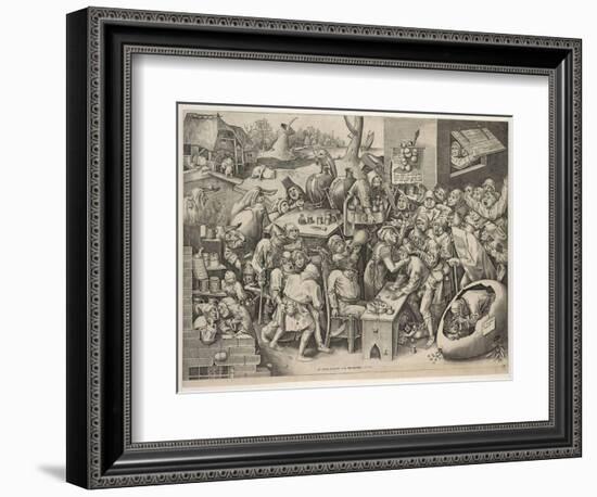 The Witch of Malleghem-Pieter Bruegel the Elder-Framed Giclee Print