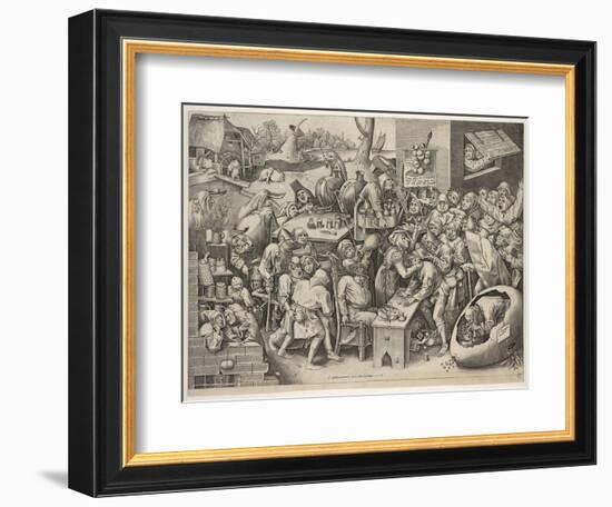 The Witch of Malleghem-Pieter Bruegel the Elder-Framed Giclee Print