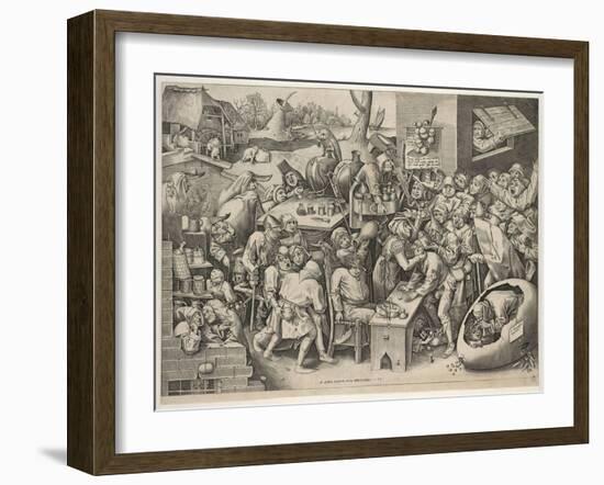 The Witch of Malleghem-Pieter Bruegel the Elder-Framed Giclee Print