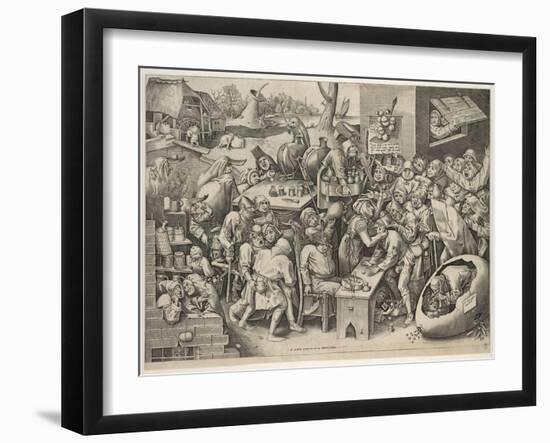 The Witch of Malleghem-Pieter Bruegel the Elder-Framed Giclee Print