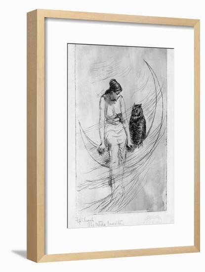 The Witch's Daughter-Frederick Stuart Church-Framed Premium Giclee Print