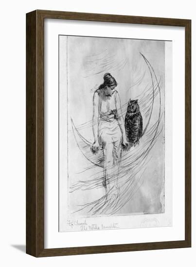 The Witch's Daughter-Frederick Stuart Church-Framed Giclee Print