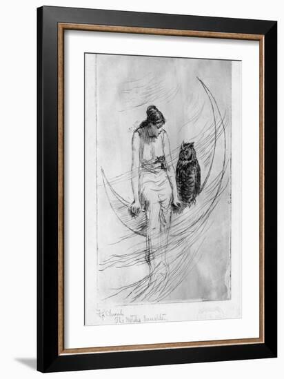 The Witch's Daughter-Frederick Stuart Church-Framed Giclee Print