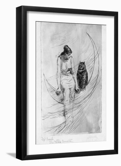 The Witch's Daughter-Frederick Stuart Church-Framed Giclee Print