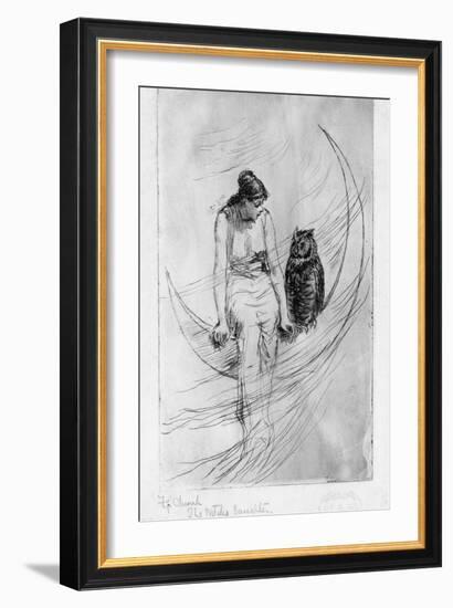 The Witch's Daughter-Frederick Stuart Church-Framed Giclee Print