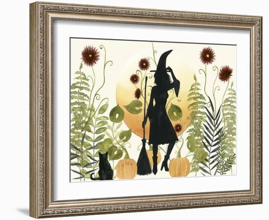 The Witch's Garden II-Grace Popp-Framed Art Print