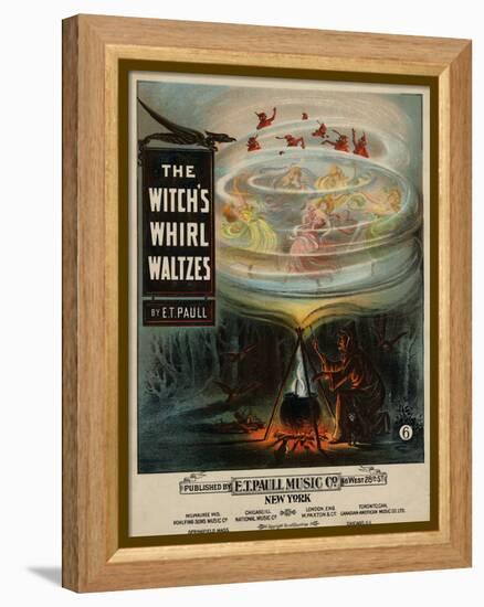 The Witch's Whirl Waltzes, Sam DeVincent Collection, National Museum of American History-null-Framed Stretched Canvas