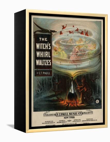 The Witch's Whirl Waltzes, Sam DeVincent Collection, National Museum of American History-null-Framed Stretched Canvas