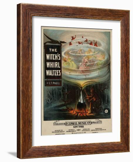 The Witch's Whirl Waltzes, Sam DeVincent Collection, National Museum of American History-null-Framed Art Print