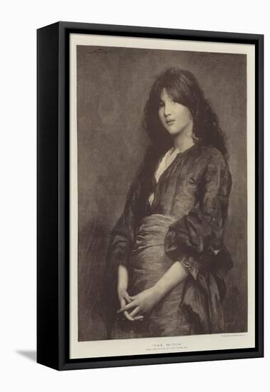 The Witch-Sir Samuel Luke Fildes-Framed Premier Image Canvas