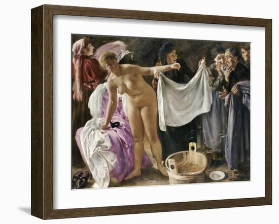 The Witches, 1897-Lovis Corinth-Framed Giclee Print