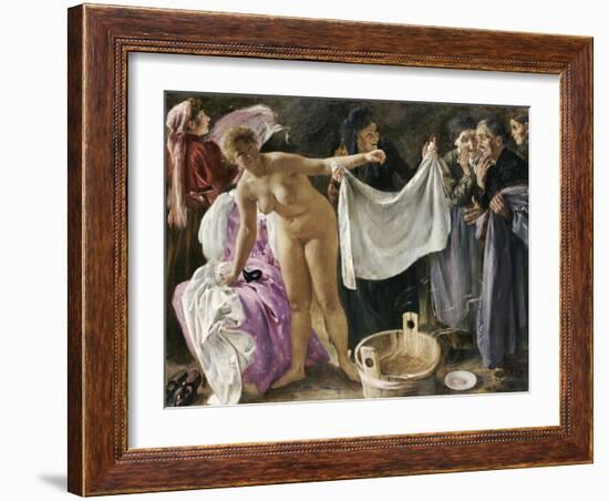 The Witches, 1897-Lovis Corinth-Framed Giclee Print