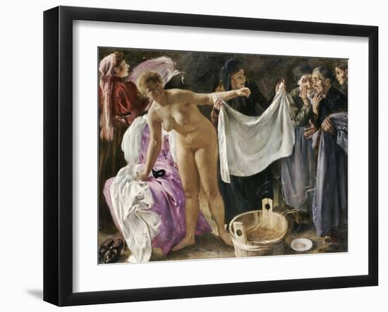 The Witches, 1897-Lovis Corinth-Framed Giclee Print