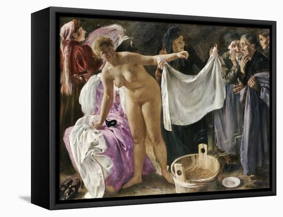 The Witches, 1897-Lovis Corinth-Framed Premier Image Canvas