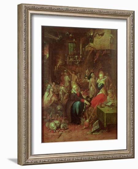 The Witches' Sabbath, 1606-Frans Francken the Younger-Framed Giclee Print