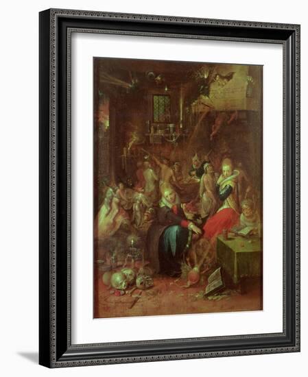 The Witches' Sabbath, 1606-Frans Francken the Younger-Framed Giclee Print