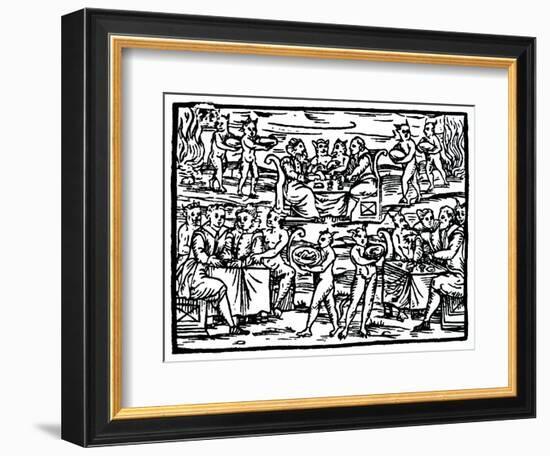 The witches' sabbath, 1608 (19th century)-Unknown-Framed Giclee Print