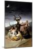 The Witches' Sabbath, 1797-98-Francisco de Goya-Mounted Giclee Print