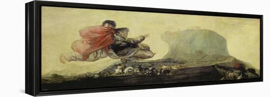 The Witches' Sabbath (Black Painting from the Quinta Del Sordo) 1820-23-Francisco de Goya-Framed Premier Image Canvas