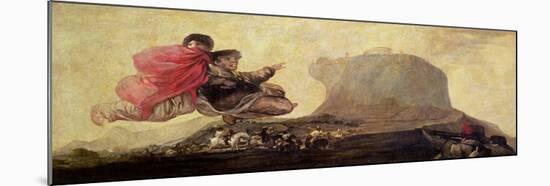The Witches' Sabbath, circa 1819-23-Francisco de Goya-Mounted Giclee Print