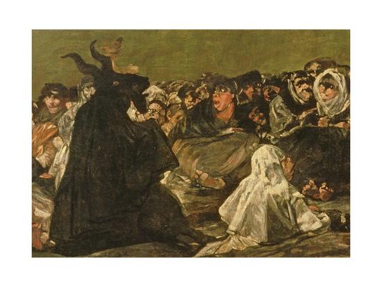 The Witches Sabbath Or The Great He Goat One Of The Black