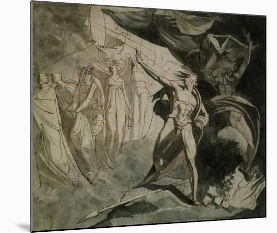 The Witches Show MacBeth Banquo's Children-Henry Fuseli-Mounted Giclee Print