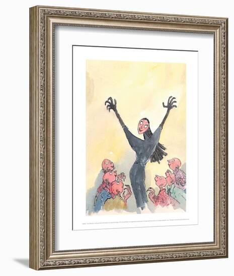 The Witches-Quentin Blake-Framed Art Print