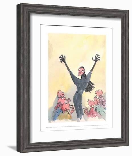 The Witches-Quentin Blake-Framed Art Print