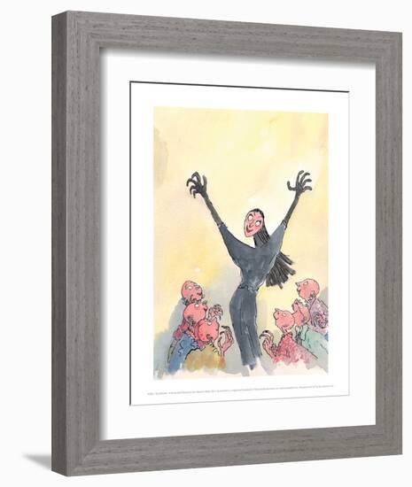 The Witches-Quentin Blake-Framed Art Print