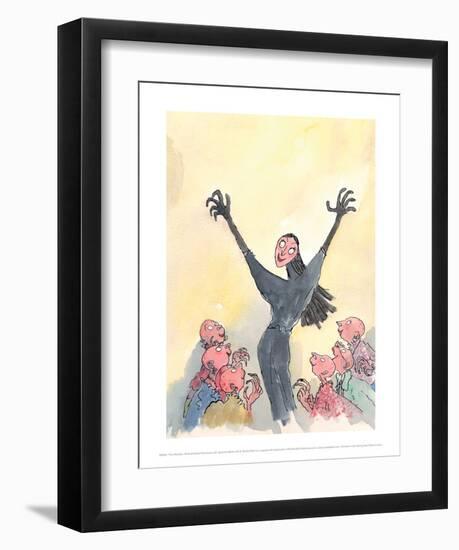 The Witches-Quentin Blake-Framed Art Print