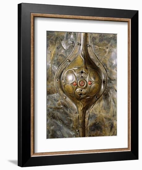 The Witham shield (detail), Ancient British, 3rd century BC-Werner Forman-Framed Giclee Print