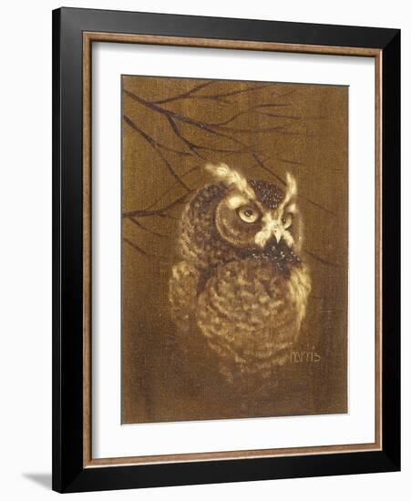 The Witness-Peggy Harris-Framed Giclee Print