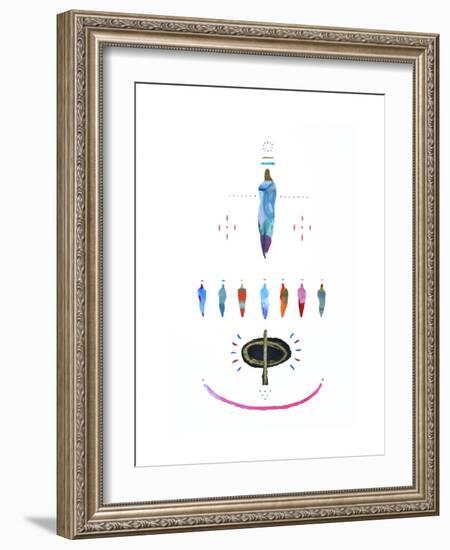 The Wives of Zeus-Trystan Bates-Framed Premium Giclee Print
