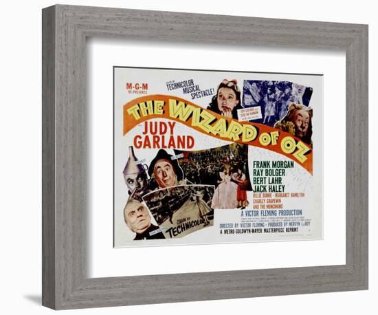 The Wizard of Oz, 1939-null-Framed Premium Giclee Print