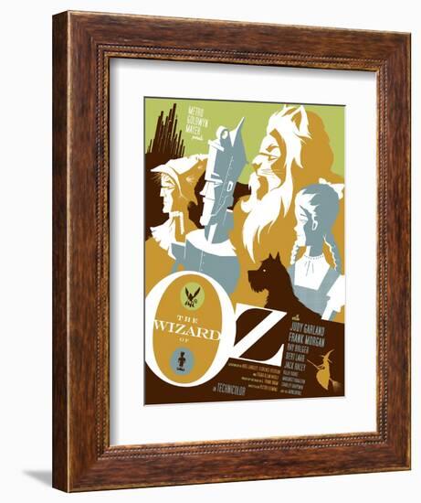 The Wizard of Oz, 1939-null-Framed Art Print