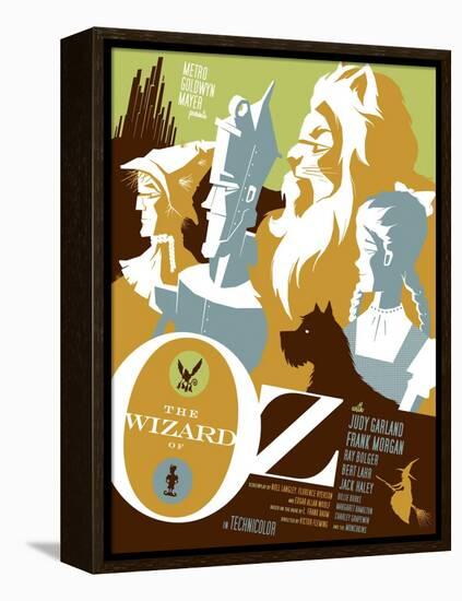 The Wizard of Oz, 1939-null-Framed Stretched Canvas